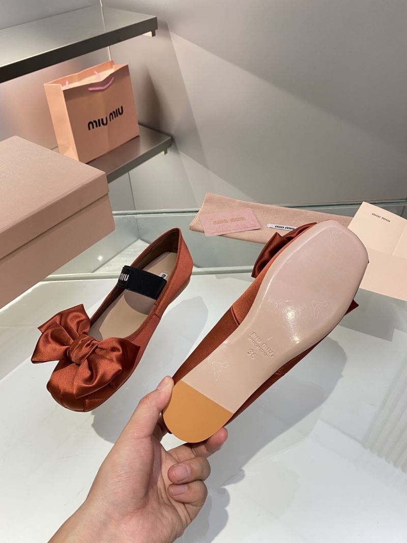 Miu Miu flat shoes